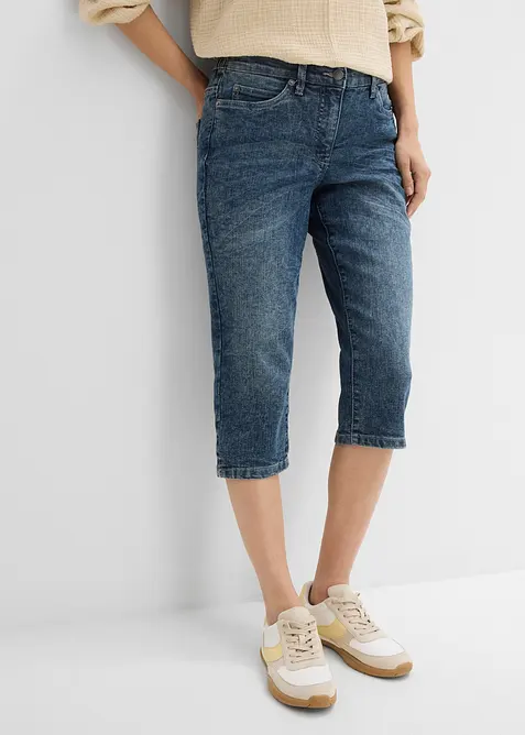 Stretch Straight Jeans Mid Waist, bonprix