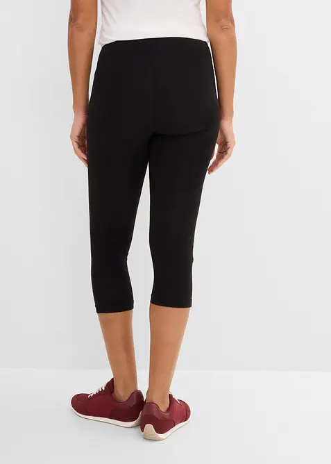 Stretchiga caprileggings (2-pack), bonprix