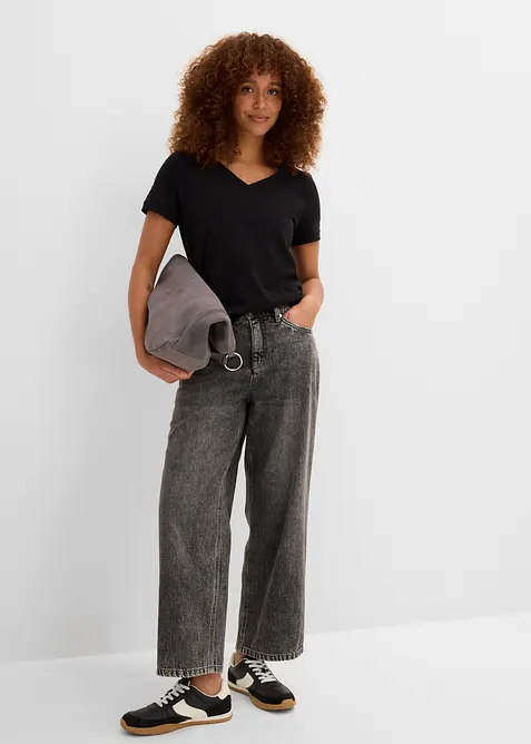 T-shirt i ren bomull, bonprix