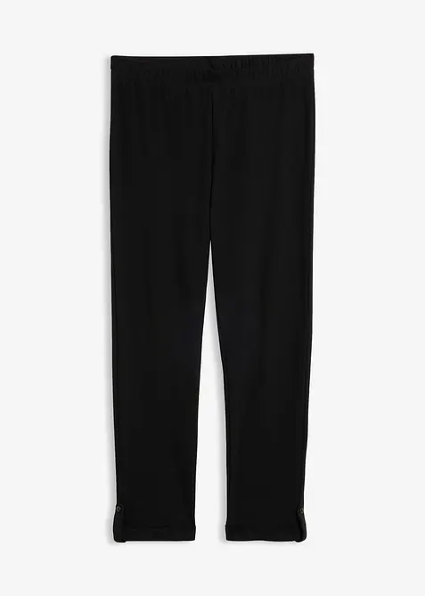 3/4-leggings med uppvikbara benslut, bonprix
