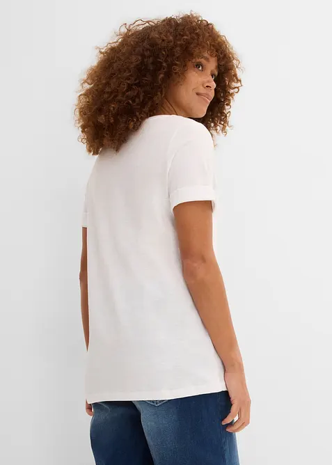 T-shirt av bomull, bonprix