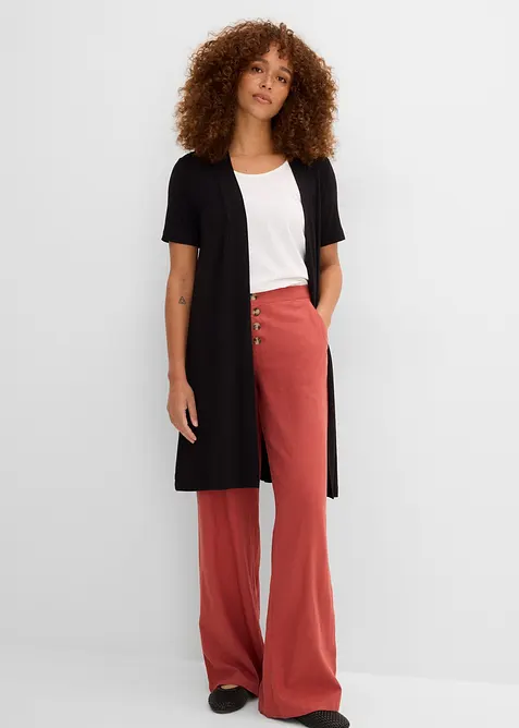 Cardigan i mjuk viskos, bonprix