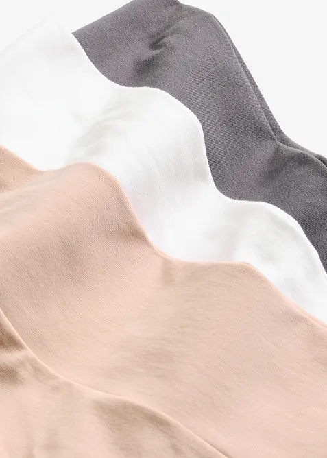 Mammatrosa i hipstermodell (3-pack), med ekologisk bomull, bonprix