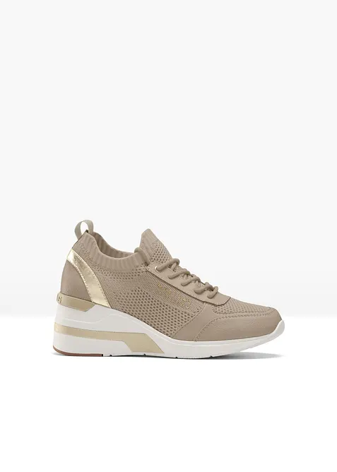 Sneakers med kilklack, fr&aring;n Mustang, Mustang