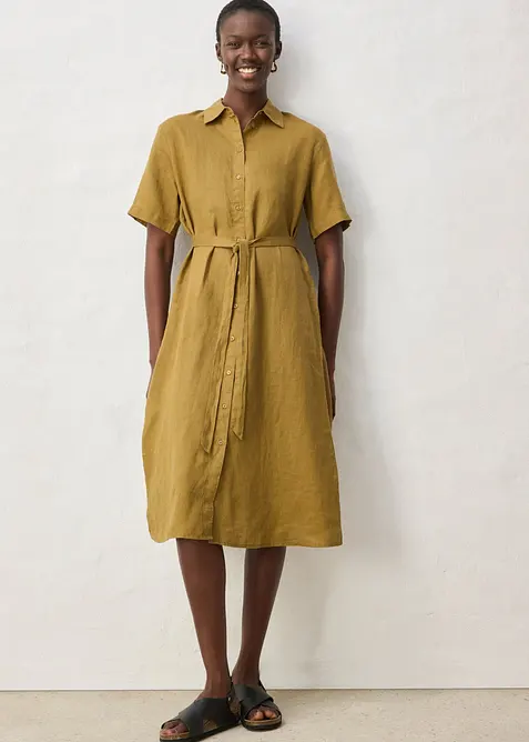 Bluskl&auml;nning i linne, bonprix