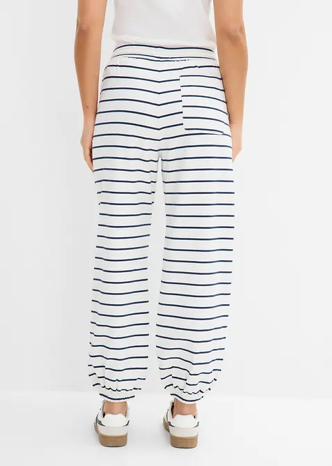 Trik&aring;byxa i bomullsmix, bonprix