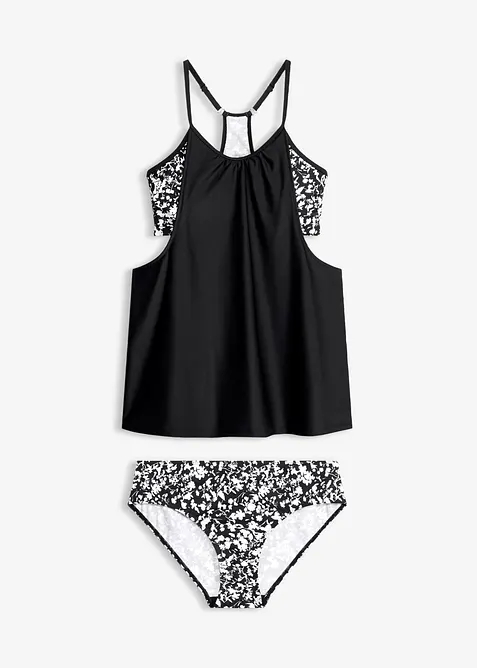 Tankini med vacker ryggdesign (2 delar), bonprix