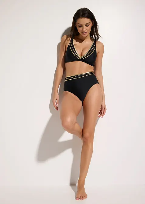 Bikinitopp med omlotteffekt (2 delar), bonprix