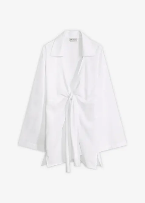 Strandblus av mjuk viskosmix, bonprix