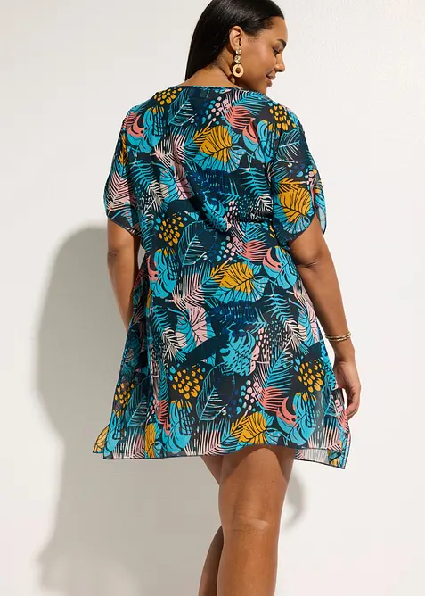 Strandtunika av l&auml;tt chiffong, bonprix