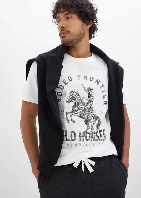 T-shirt av ekologisk bomull, bonprix