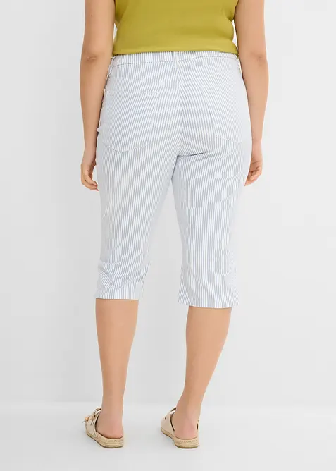 Caprijeans med Mid Waist, bonprix