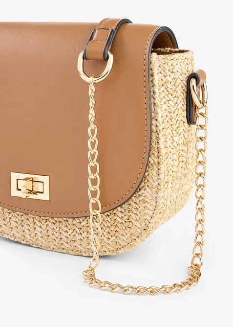 Axelremsv&auml;ska med halmlook, bonprix