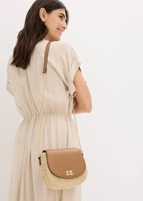 Axelremsv&auml;ska med halmlook, bonprix