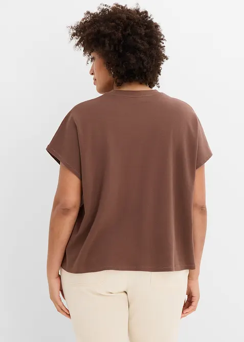 T-shirt i ren ekologisk bomull, bonprix