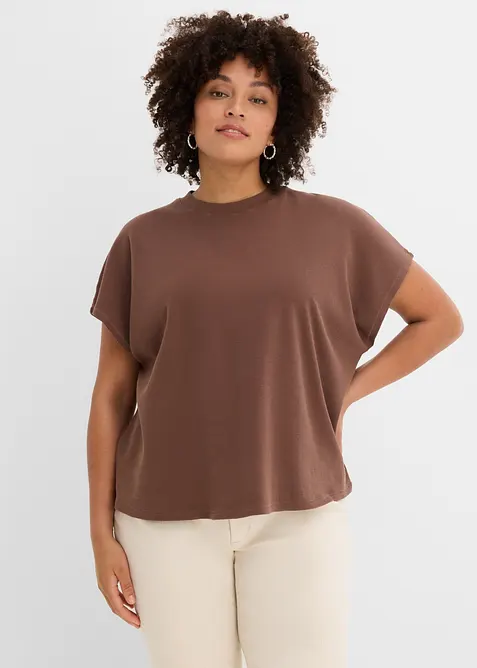 T-shirt i ren ekologisk bomull, bonprix