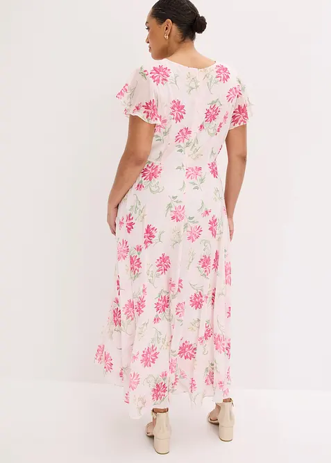 Jumpsuit med V-ringning, bonprix