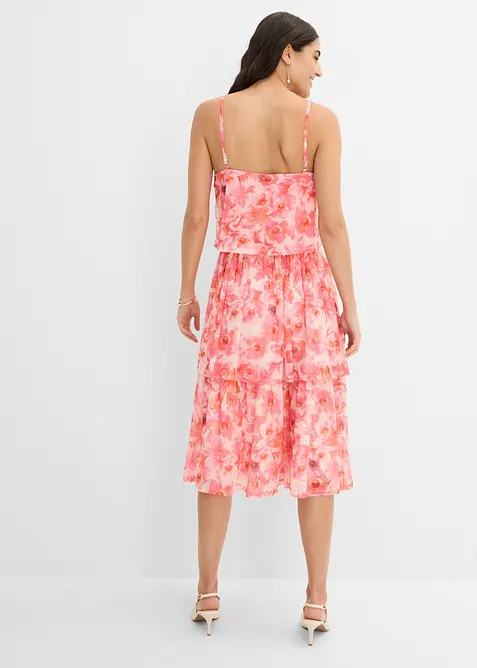 Midikl&auml;nning av mjuk mesh, bonprix