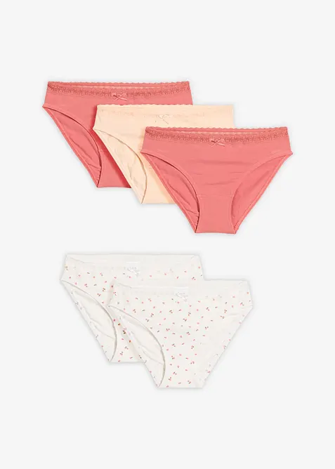 Trosa med mjuk bomull (5-pack), bonprix