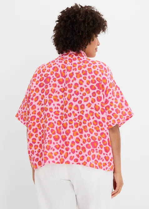 Blus i luftig muslin, bonprix