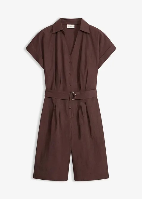 Jumpsuit med knytsk&auml;rp, bonprix