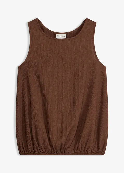 Linne i kr&auml;ppat material med struktur, bonprix