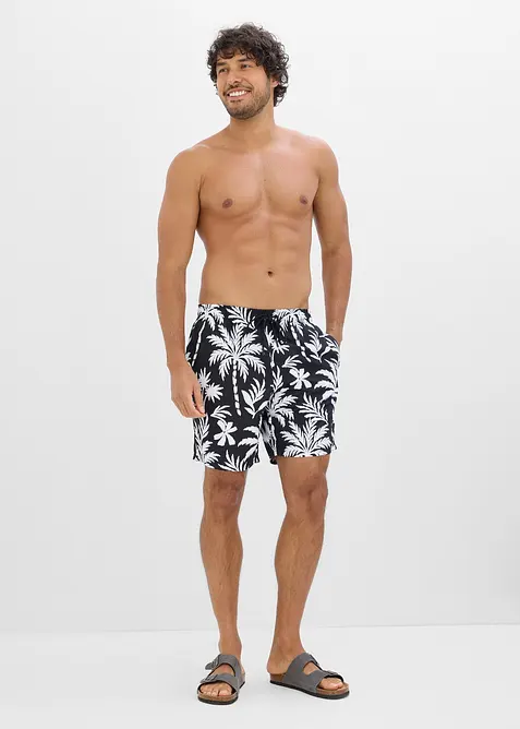 Badshorts med fickor i sidan, bonprix