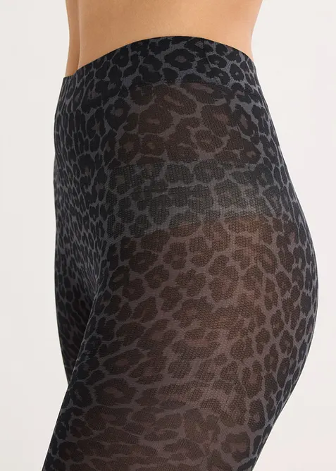 Cykelbyxa med anti skav-funktion 70 DEN (2-pack), bonprix