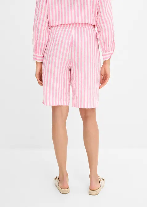 Shorts i bomullsmuslin, bonprix