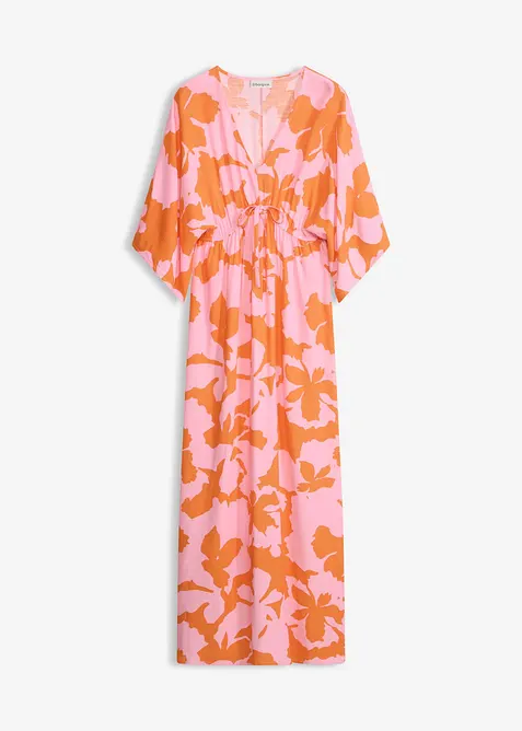 Maxikl&auml;nning i f&ouml;ljsam satin, bonprix