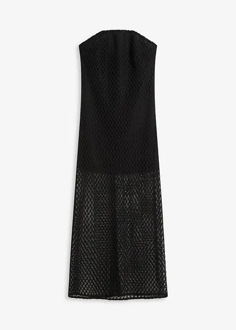 Off shoulder-kl&auml;nning med spets, bonprix