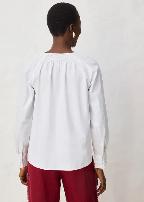 Tunika med sidenandel, bonprix