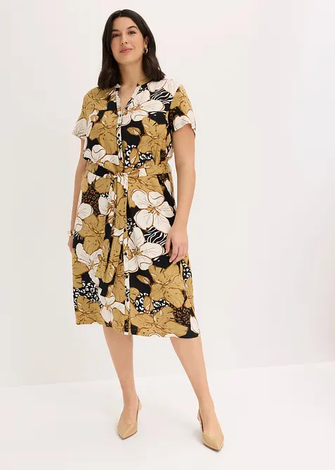 Viskoskl&auml;nning med knytsk&auml;rp, bonprix