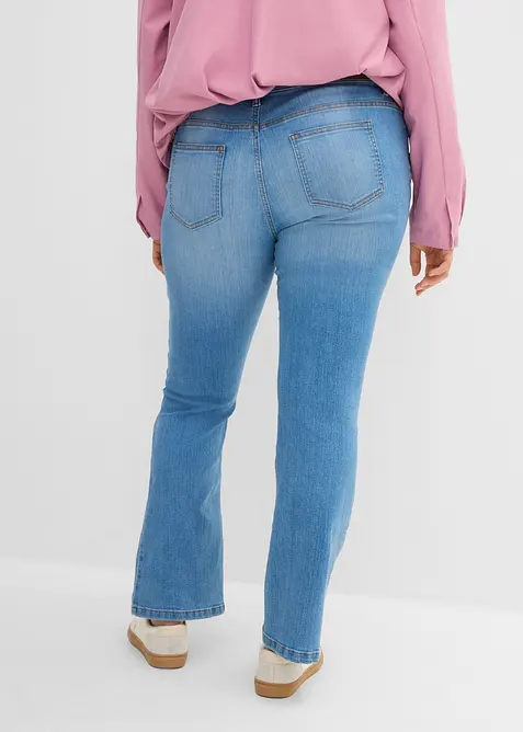 Bootcut jeans Mid Waist, Stretch, bonprix