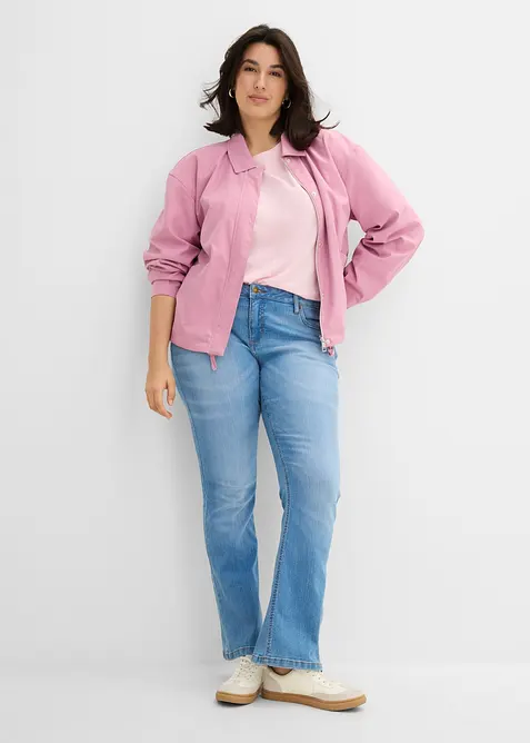 Bootcut jeans Mid Waist, Stretch, bonprix