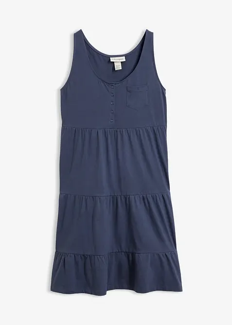 Kort jerseykl&auml;nning i bomull, bonprix