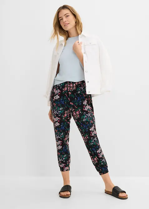 Haremsbyxa av viskosmix, bonprix