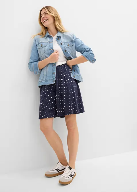 Jerseykjol (2-pack), bonprix