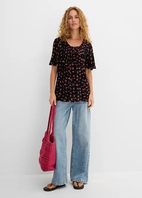 Tunika av viskos, bonprix