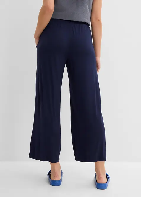 7/8-jerseybyxa av stretchig och f&ouml;ljsam viskos, bonprix