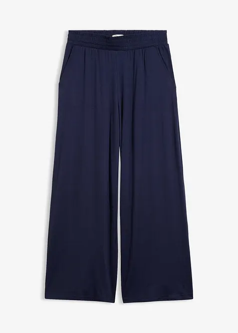 7/8-jerseybyxa av stretchig och f&ouml;ljsam viskos, bonprix
