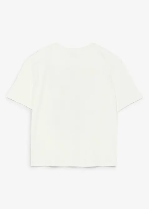 T-shirt i bomull med smiley world-motiv, avslappnad passform, SmileyWorld