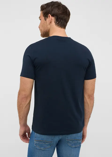 T-shirt Alex fr&aring;n Mustang av ekologisk bomull, Mustang Jeans