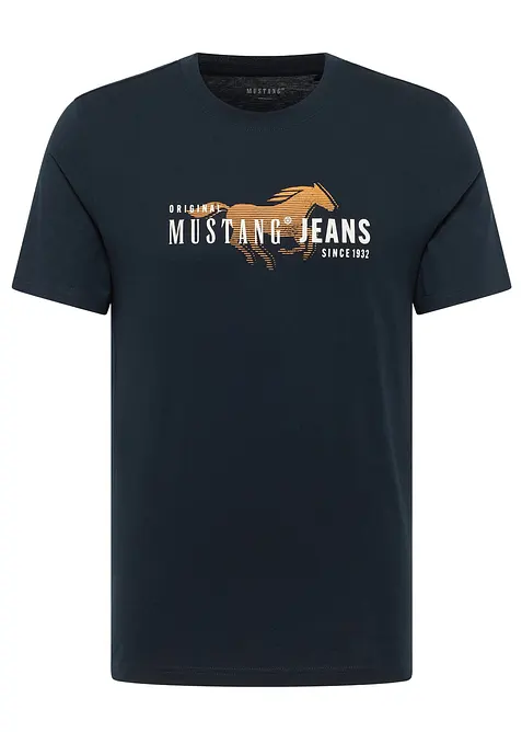 T-shirt Alex fr&aring;n Mustang av ekologisk bomull, Mustang Jeans