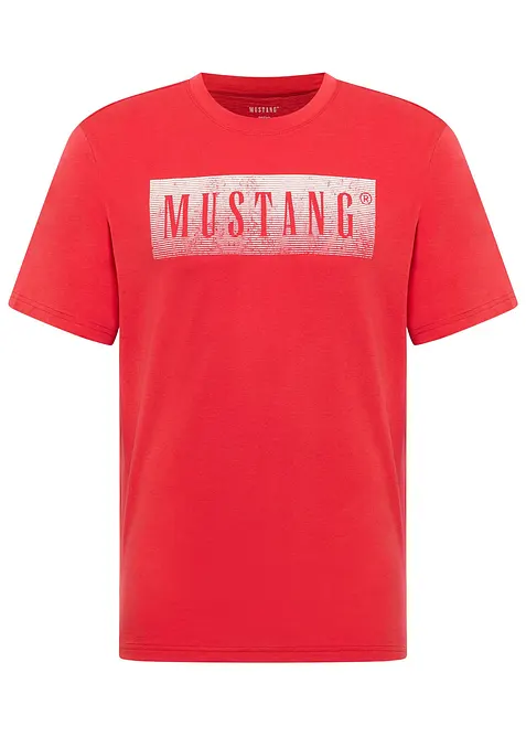 Austin T-shirt i ekologisk bomull fr&aring;n Mustang, Mustang Jeans