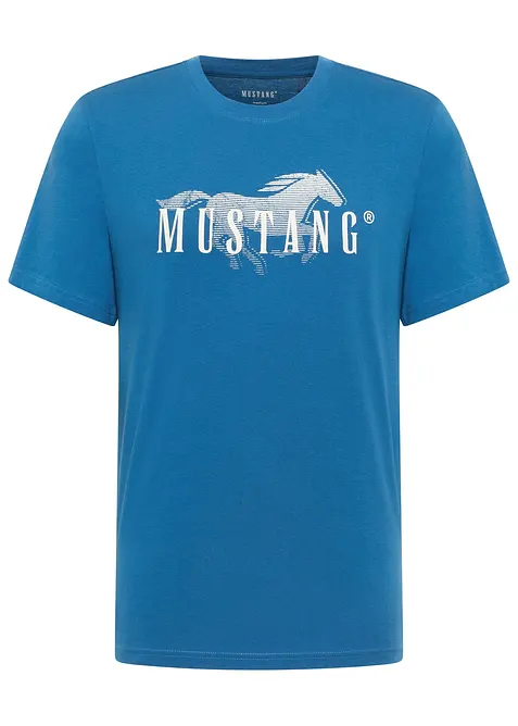 Austin T-shirt i ekologisk bomull fr&aring;n Mustang, Mustang Jeans