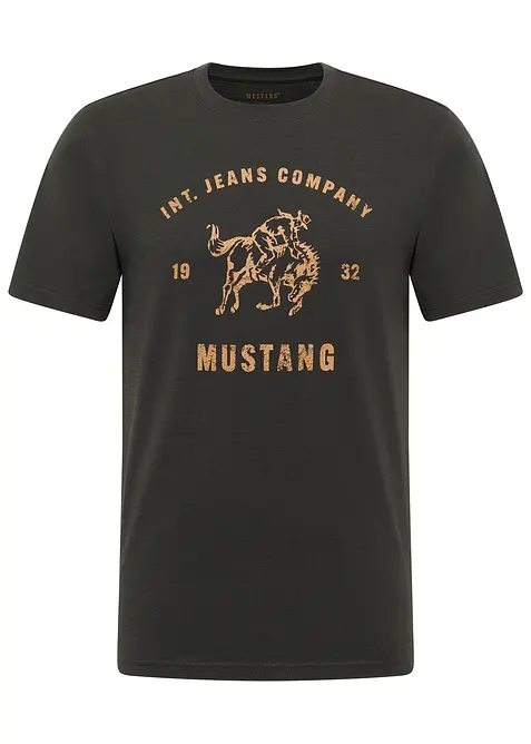 Austin T-shirt i bomull fr&aring;n Mustang, Mustang Jeans