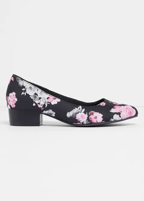 Pumps med blockklack, bonprix