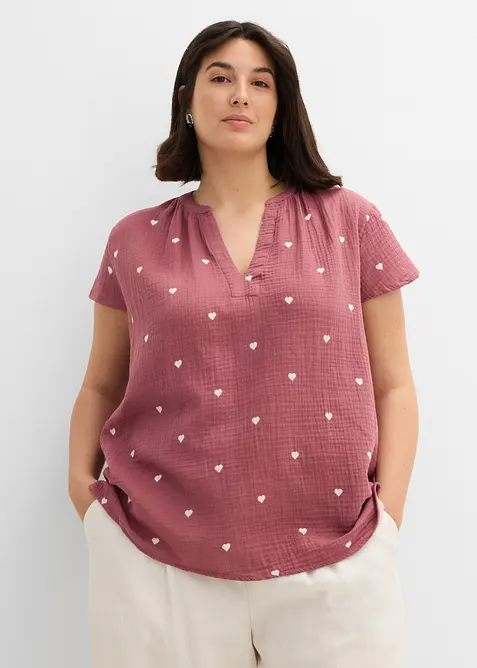 Tunika av muslin, bonprix