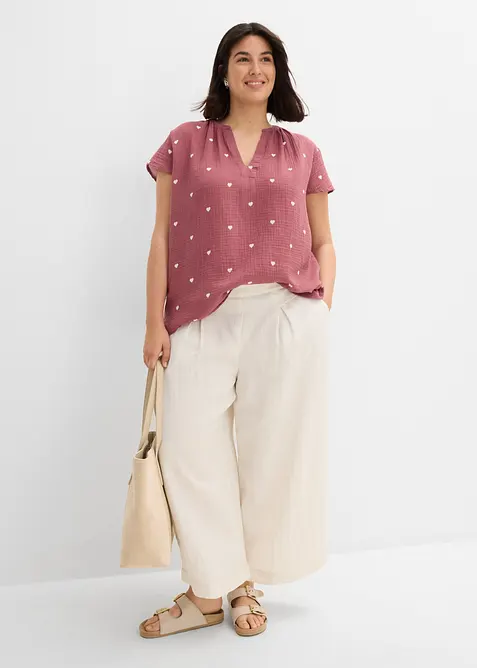 Tunika av muslin, bonprix